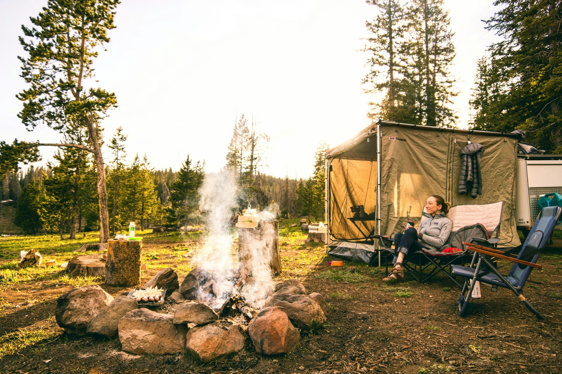 Premium Pull-Through RV Site